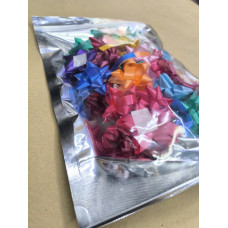 Moños estrella medianos pack x 30 unidades